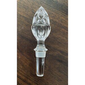 Waterford Crystal Acorn Bottle Stopper No Box